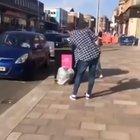 Nugget stuck in the bin freakout