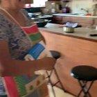 Grandfather dies inside as he sees his granddaughter shot liquor like it's nothing