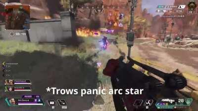 When you get stuck with an arc star