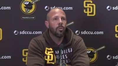 [Highlight] Padres Manager on Substances on the baseball