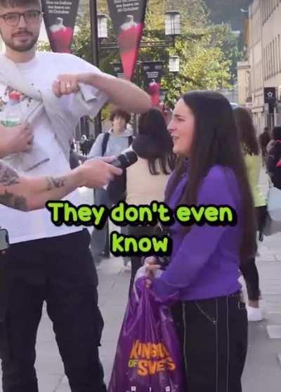 Does she sound like an american? 😂