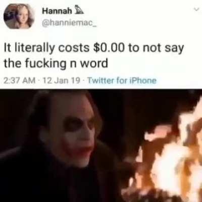 Its not about the money...