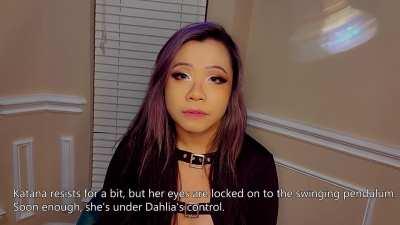 Hypnotherapist brainwashes her new plaything