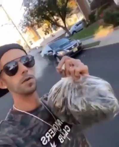 Blursed_Guy in scooter