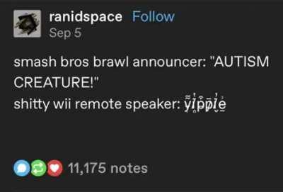 My favorite smash bros character