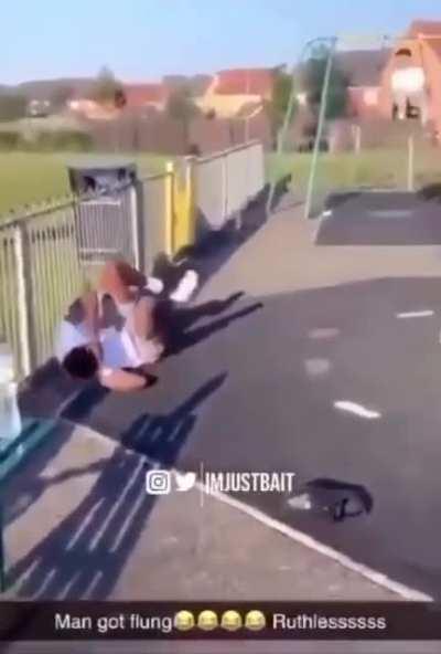 Scooter powered carousel