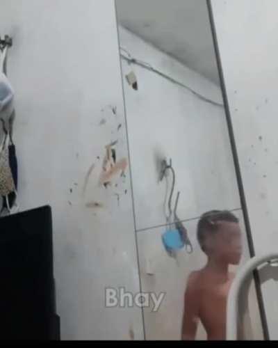 I really thought the glass will break