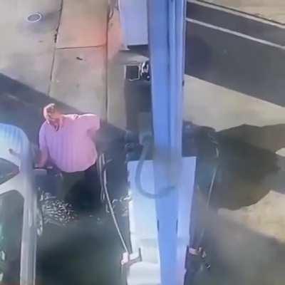 HMC while i try to fill up my tank