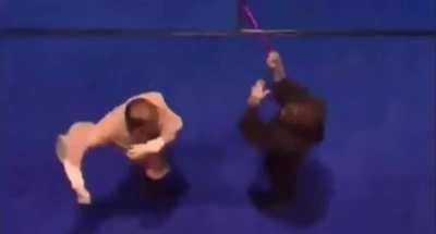 Original Anakin vs Obi-Wan fight with insane choreography from Hayden Christensen