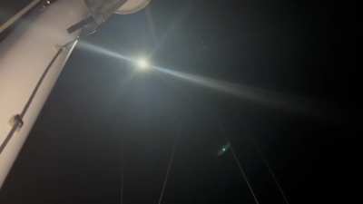 Armed drones have sprayed the Madleen of the Freedom Flotilla in unknown white paint-like liquid