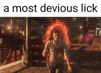 and then he Tofened all over the place