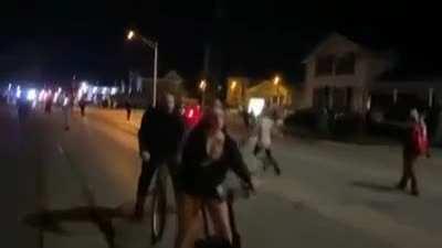 Footage of what happened at the Shooting