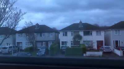 Sunrise time lapse in Dublin ( weather the same as usual )