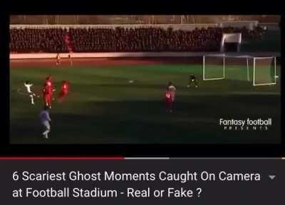 The emphasis that this is a “real” ghost and the amount of replays is so cringe