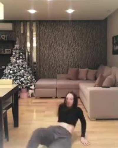 WCGR dancing in socks