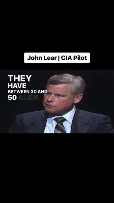 John Lear | CIA Pilot | “The government has retrieved between 10 and 15 actual flying saucers…& They have between 30 & 50 Alien bodies” (1987). Edit by uap_files