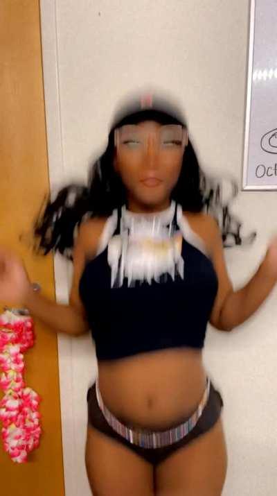 People are always surprised that I have suck big boobs on a small frame