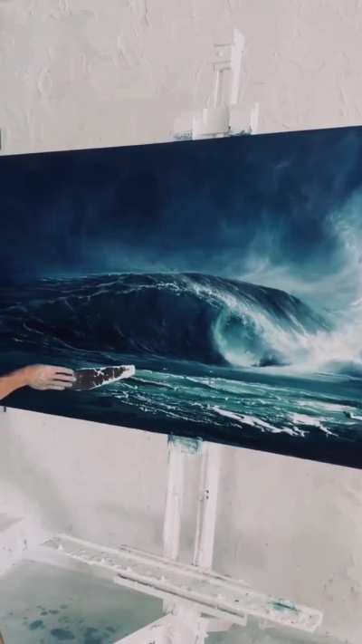 This massive spatula stroke