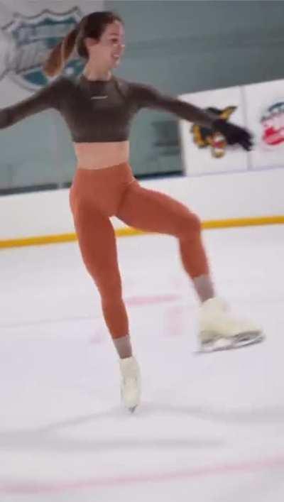 How do figure skaters maintain such balance?