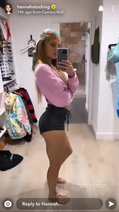 Booty shorts snapchat