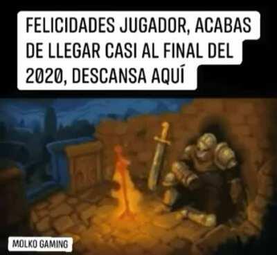 Descansa aquí, llegaste lejos