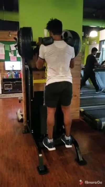 M21, progress in last 3yrs. Took this vid for comparing calves, but seems they got overshadowed by Lats.