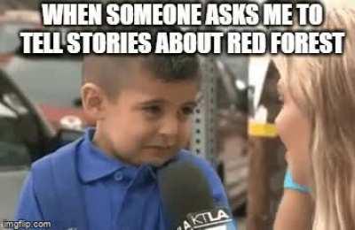 Even as a Monolith... What is in that forest can go to hell.