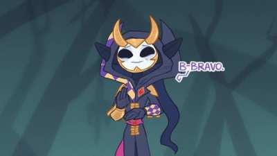 You managed to impress a Harlequin Solitaire. What did you do? (Art by Nozhknfie)