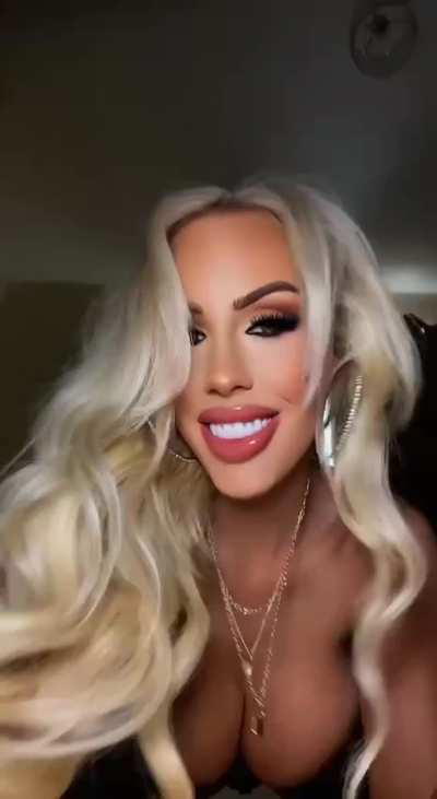 I hope you like my boob job. - Kimberley Anderson