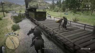 Well... I was trying to jump onto the train anyway, so that works!