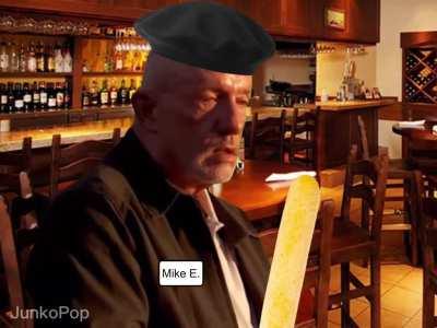 dreamy bull at the Olive Garden