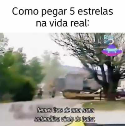 O maluco fez um tanque