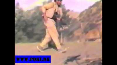 KDP soldiers battle PUK soldiers during the Iraqi Kurdish Civil War (1995). (Music from Source)