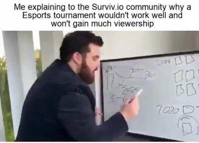 Look. I get that Surviv.io is a good game, but doing this won't help gain thousands upon thousands of views and there needs to be a lot of management and hard work involved.