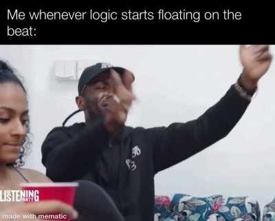 Logic’s flow can be so godly when he’s in his bag