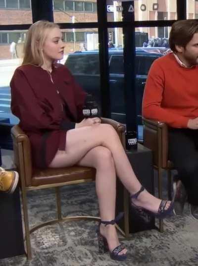 My man Zemo can't keep his eyes off her killer legs
