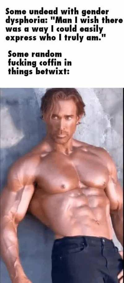 And why is the pursuer there? Is he trying to stop the BoTC from transitioning? Is he transphobic?