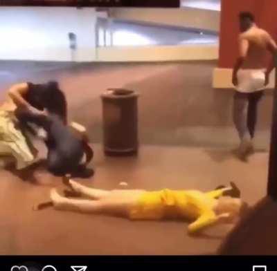 He just slapped the life out of her