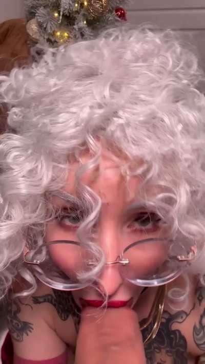 Mrs. Claus needed her step son to step in this year while Santa was away working.