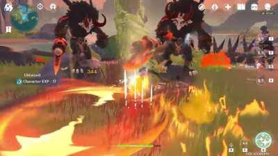 This Abyss Mage did his best