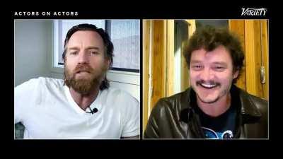 Ewan McGregor gushes to Pedro Pascal about his excitement to work alongside Storm Troopers for the first time