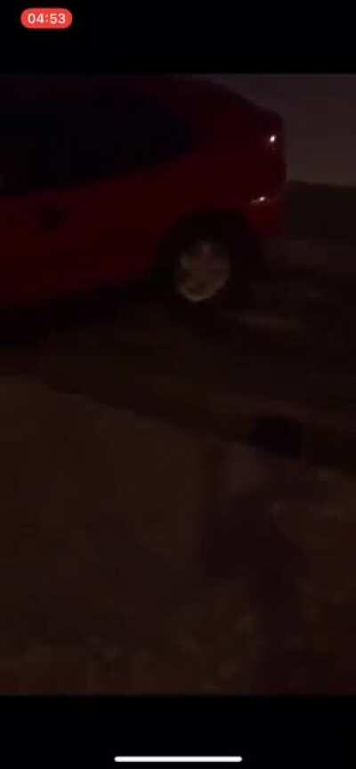 Idiot takes a shortcut