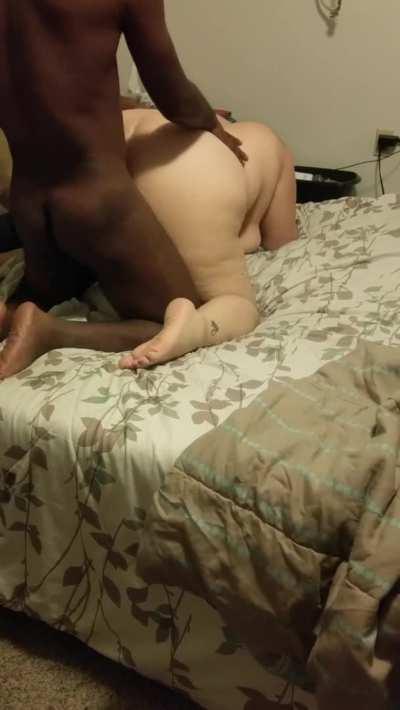 [38 F4M /MM] me getting drilled from behind, who is next to fuck this whore?