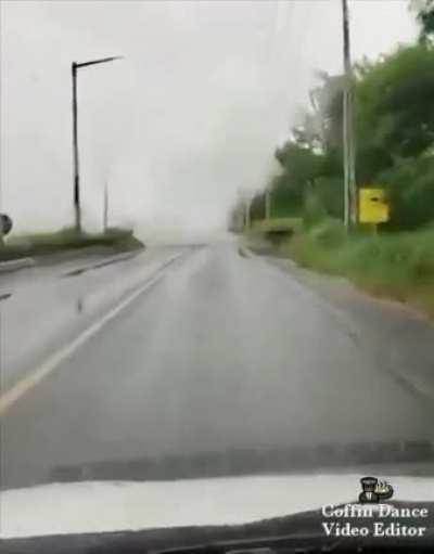 Said goodbye in the fog.