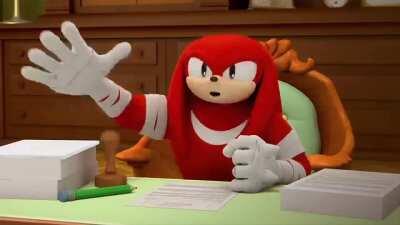Vamos ver se knuckles vai aprovar o seu meme