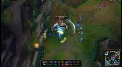 Common teleport instead of ignite mistake except i win somehow