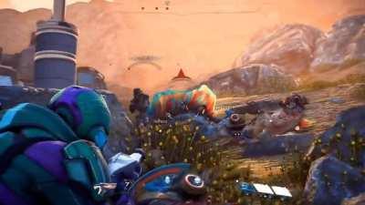 Andromeda's combat is a blast.