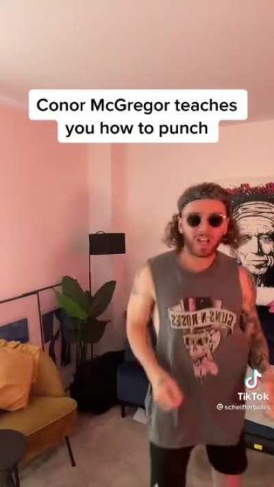 Conor McGregor teaches you how to punch