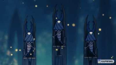 This is all I can hear when the Mantis Lords bow to me