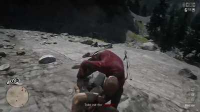 If you save the bear, the bear saves you